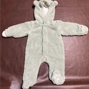 Magnetic Me Soft Mint Fleece Footie